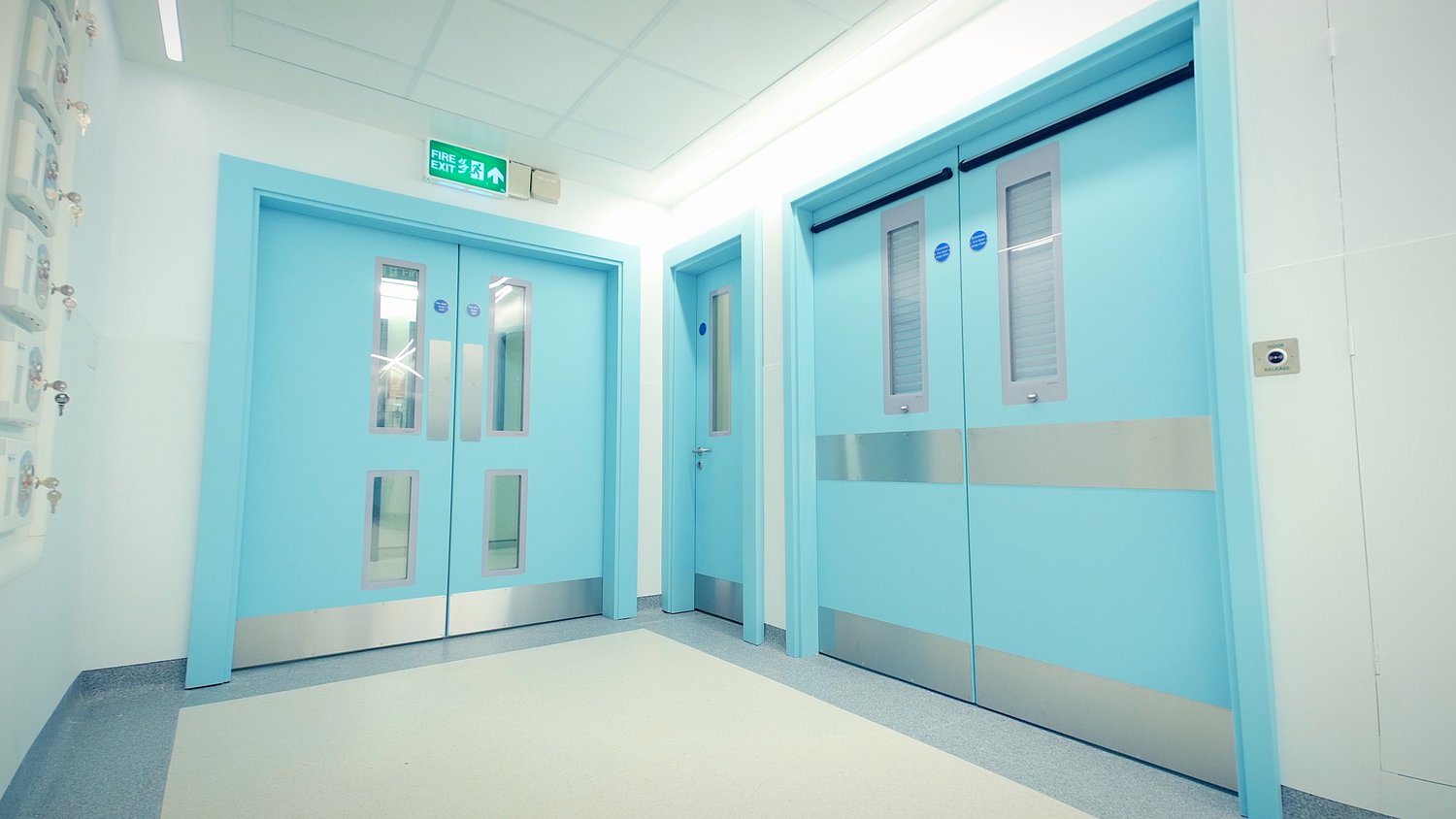 Trovex Hygidoors in blue